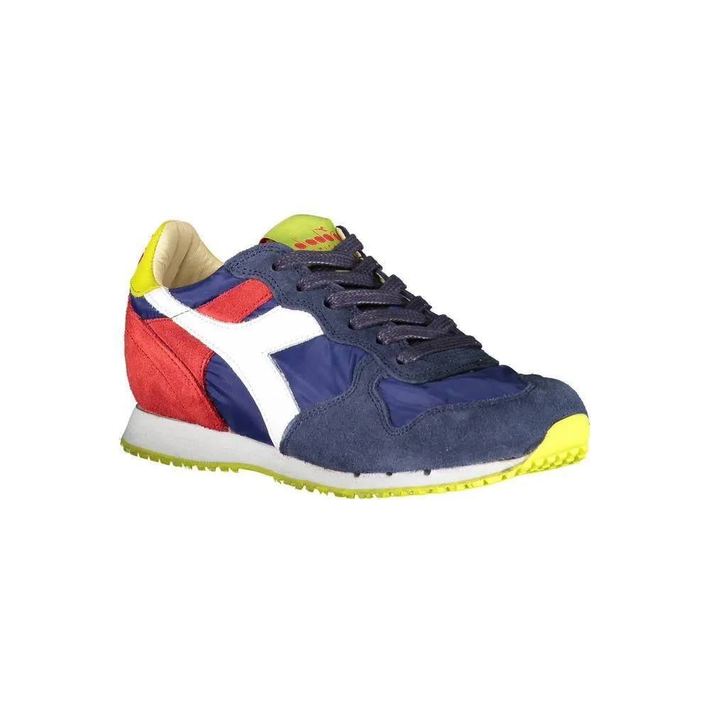 Diadora Blue Fabric Sneaker Unicorn Sneakers