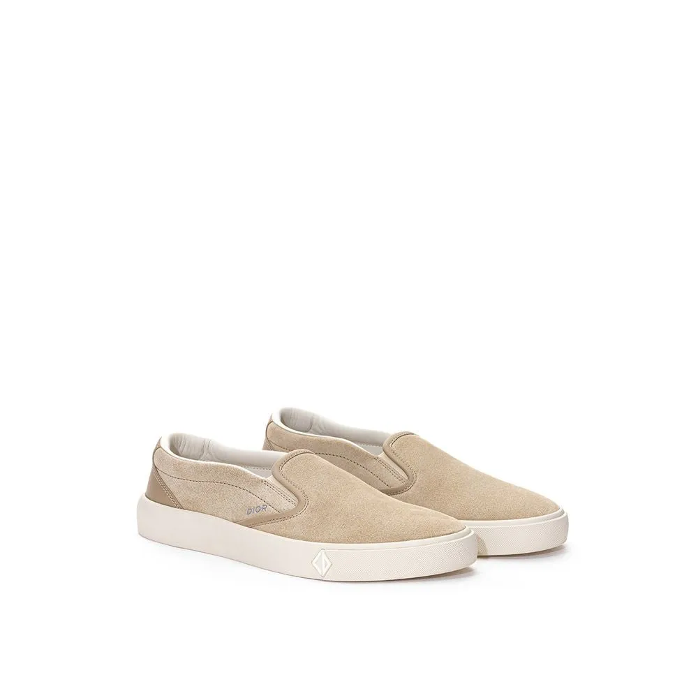 Gucci Slip On Loafers Dior Beige Leather Slip-On Loafers