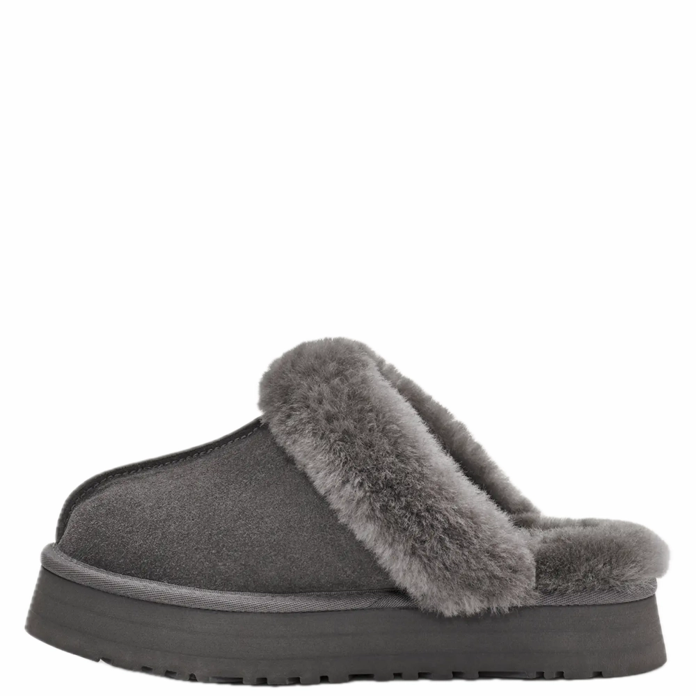 DISQUETTE CHARCOAL Slides Slip On