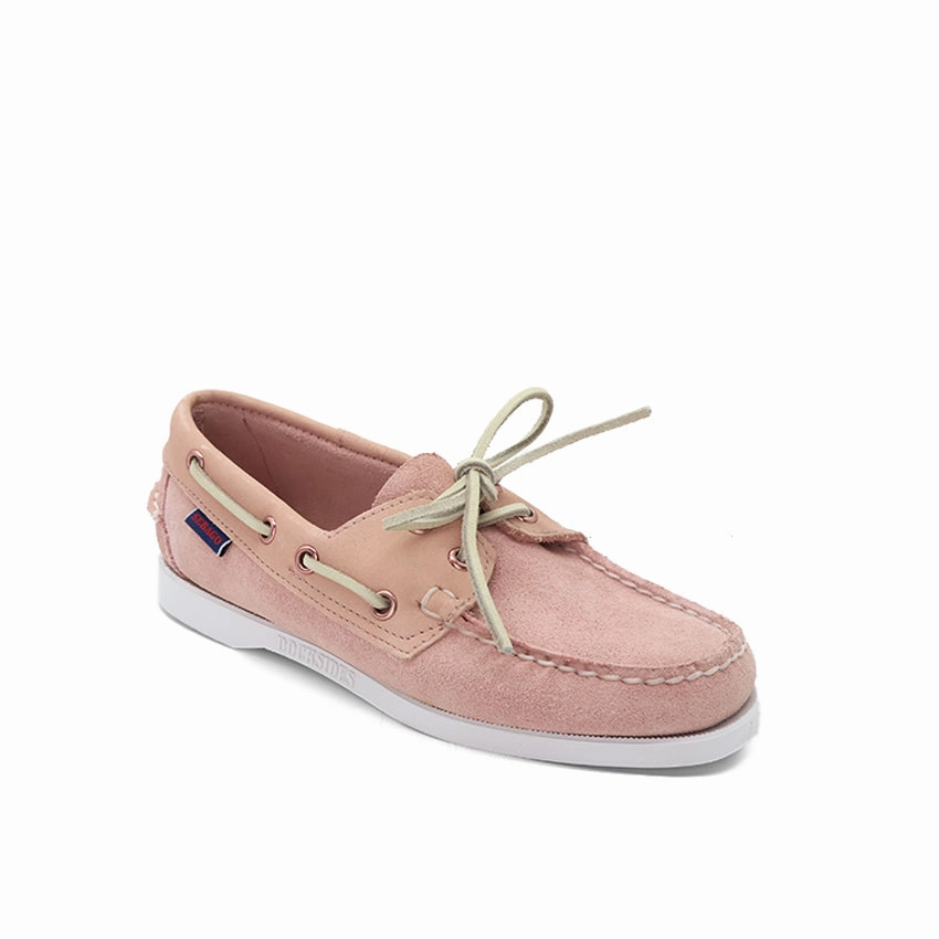 Docksides Women's Shoes - Pink Soft Ecru Ll Bean Loafers
