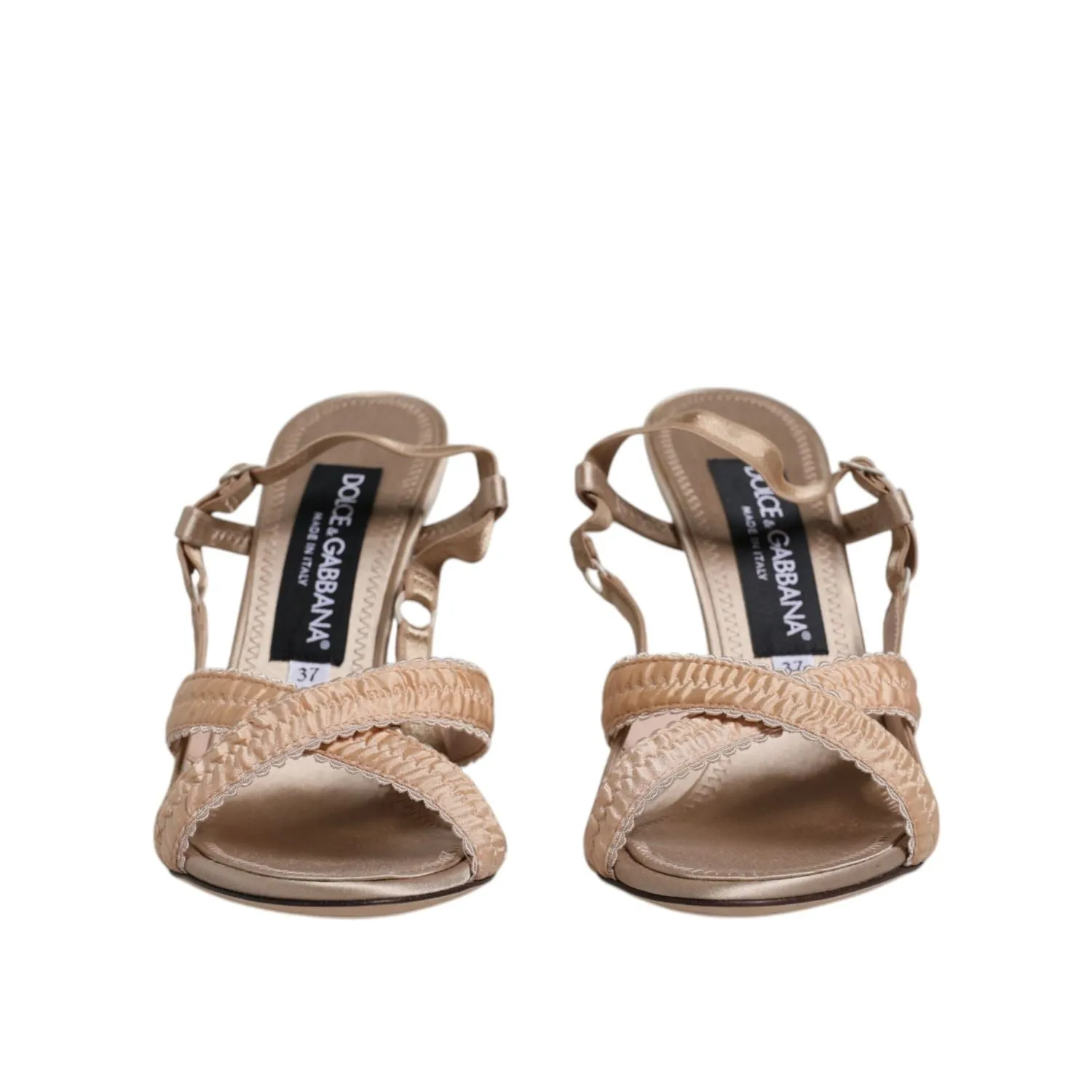 Dolce & Gabbana Beige Keira Slingback Heels Sandals Shoes Sandals Kohls