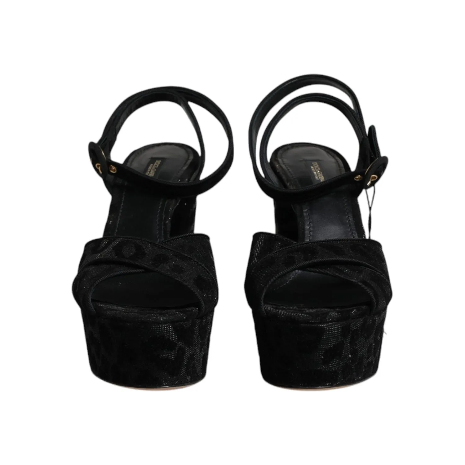 Dolce & Gabbana Black Leopard Platform Heels Sandals Shoes Sandals Resorts Packages