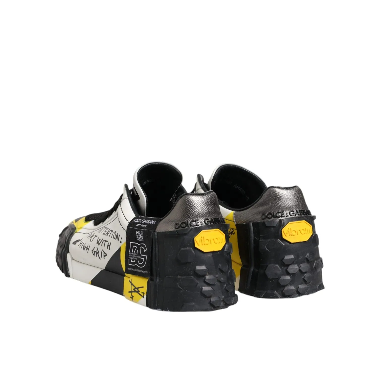 Dolce & Gabbana Multicolor Lettering Portofino Sneakers Shoes Sneakers Images Pictures