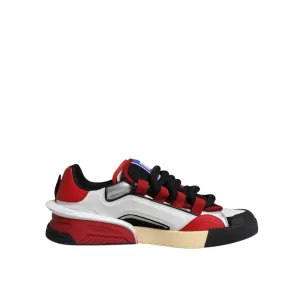 Dolce & Gabbana Multicolor Portofino Space Sneakers Shoes Teacher Sneakers