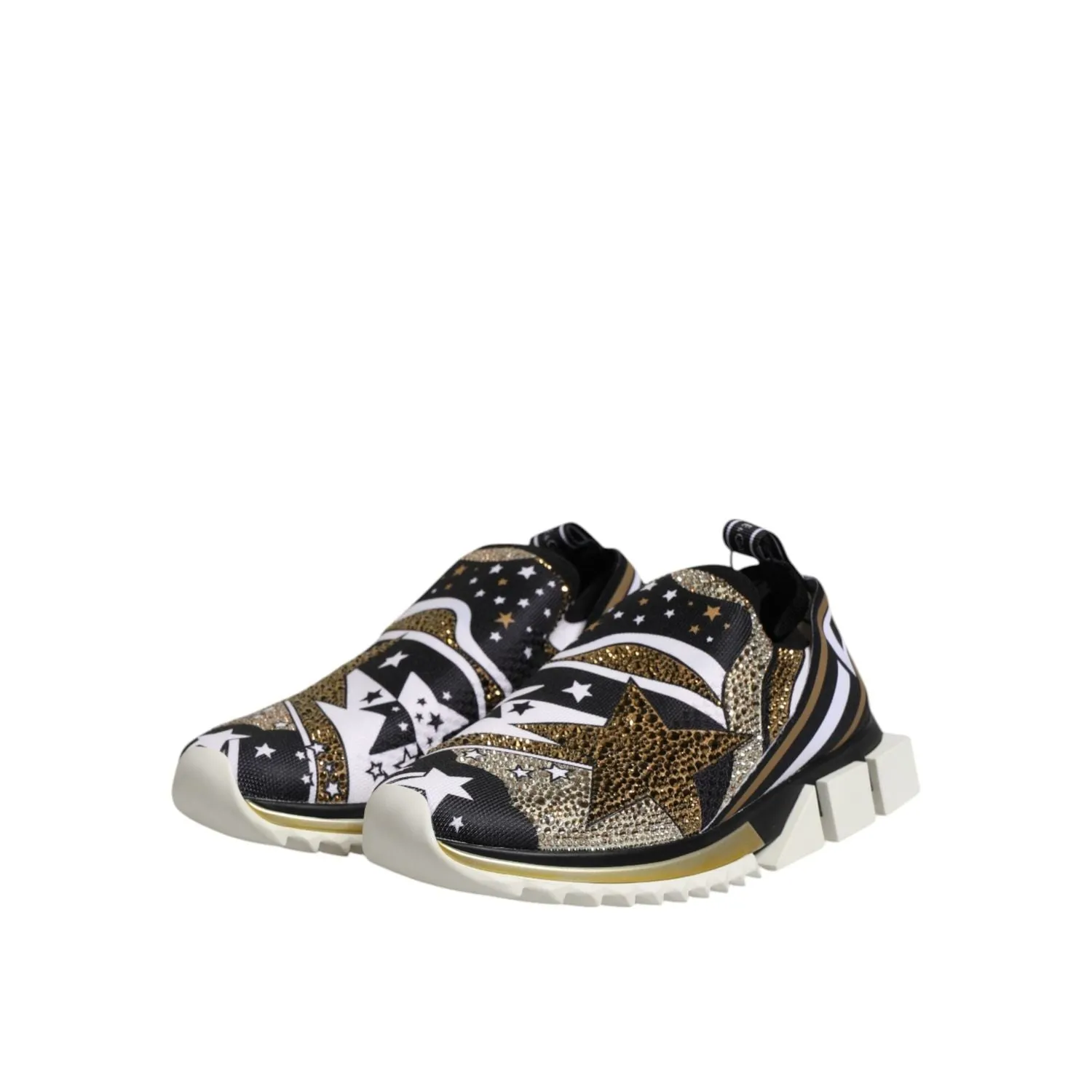 Dolce & Gabbana Multicolor Sorrento Low Top Sneakers Shoes School Sneakers