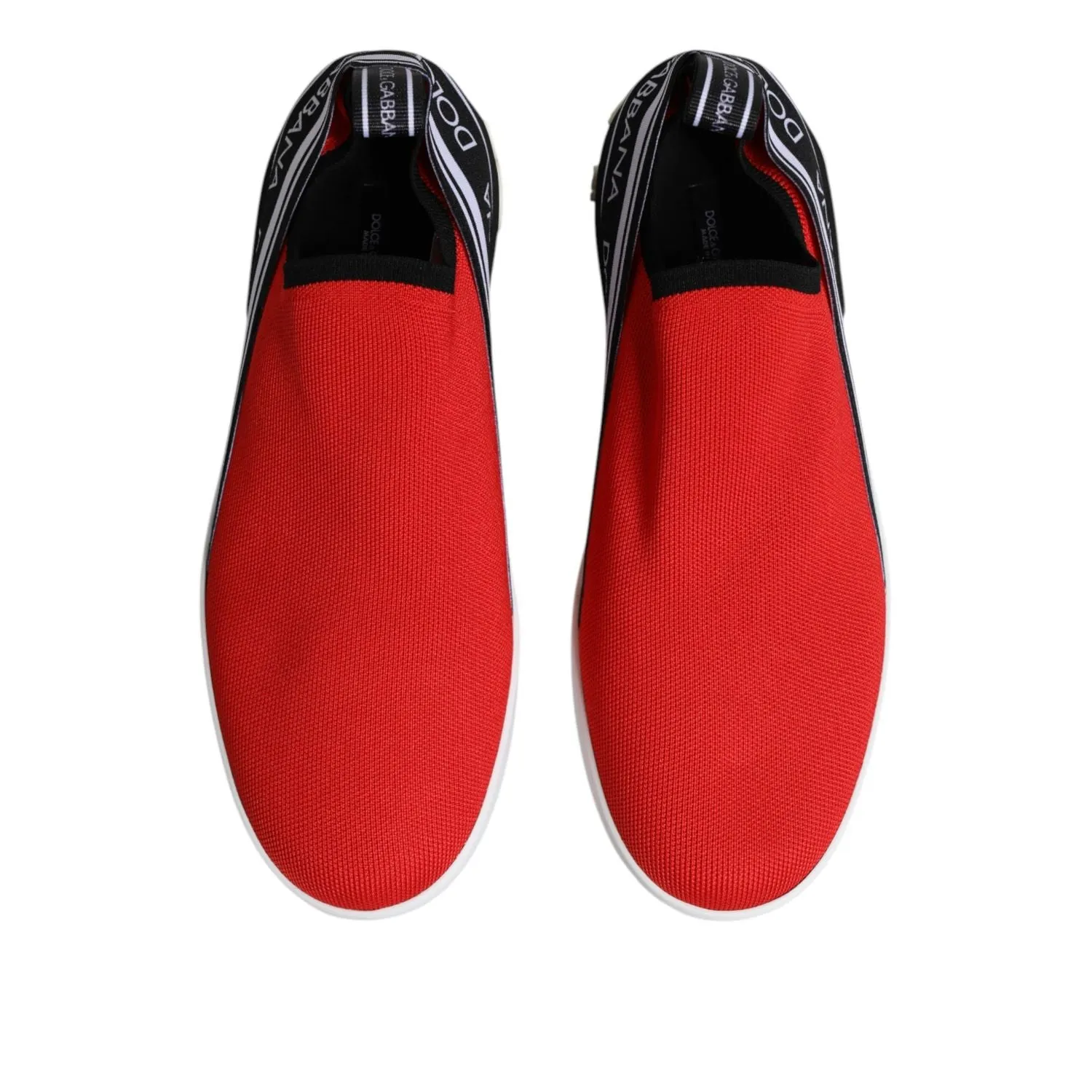 Dolce & Gabbana Red Logo Low Top Slip On Men Sneakers Shoes Air Max 95 Recraft Casual Shoes