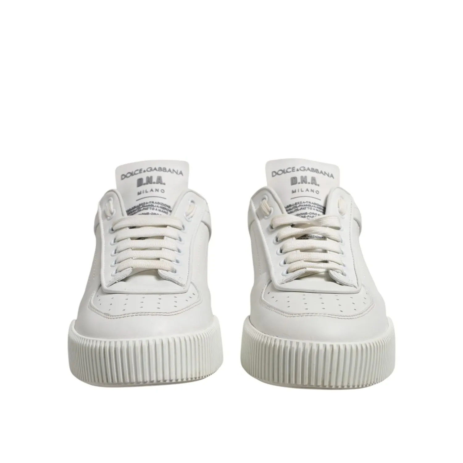 Gucci High Top Sneakers Dolce & Gabbana White Miami Leather Low Top Men Sneakers Shoes