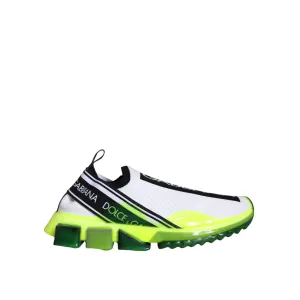 Watch Sneakers 1992 Dolce & Gabbana White Yellow Slip On Sorrento Sneakers Shoes