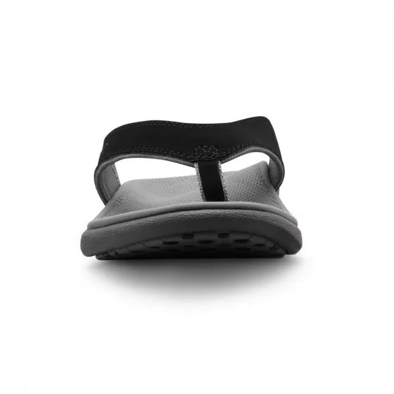 Run In Flip Flops Dr. Comfort Women's Sandals - Shannon - Black