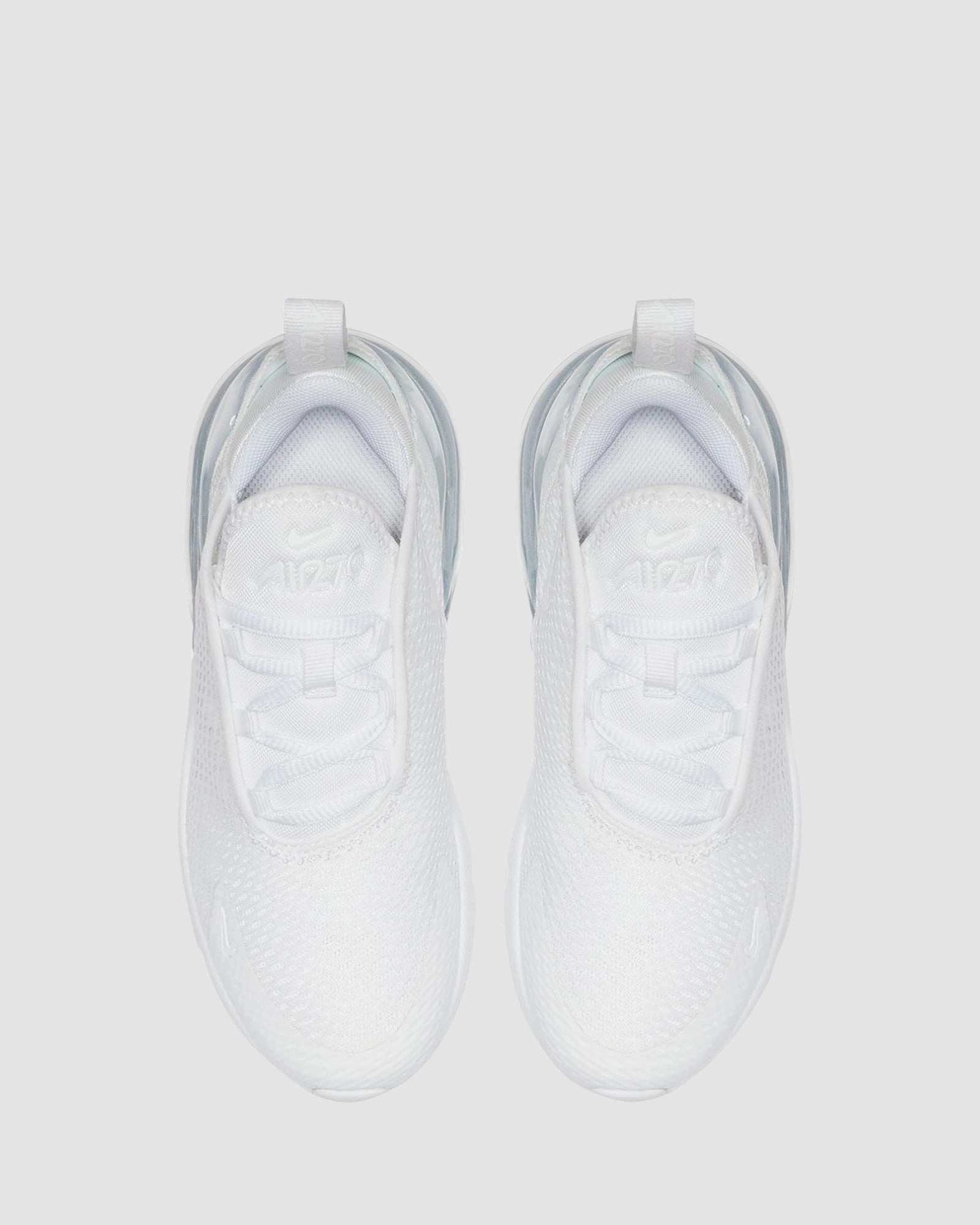 Rare Sneakers Air Max 270 Pre-School White/White/Silver