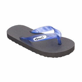 Boobie Slippers Kids Original Translucent Blue Strap Slippah