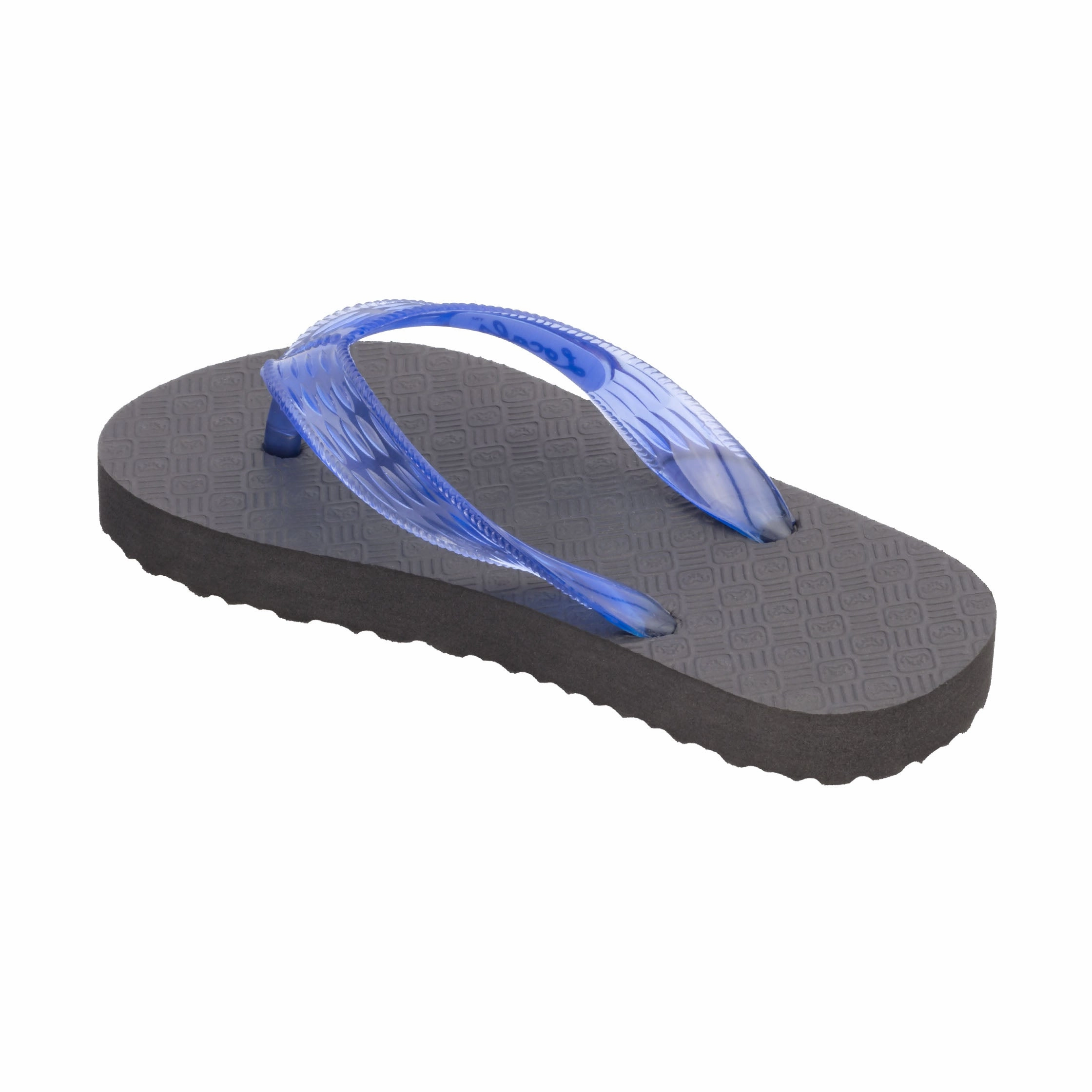 Givenchy Slides Kids Original Translucent Blue Strap Slippah