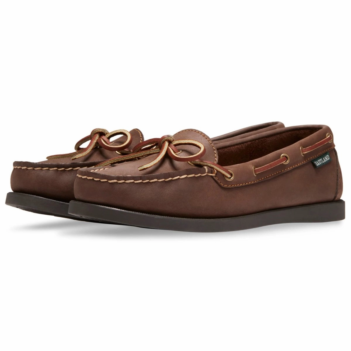 Marathon Flats Shoes Eastland Women's Yarmouth Camp Moc Slip On Bomber Brown