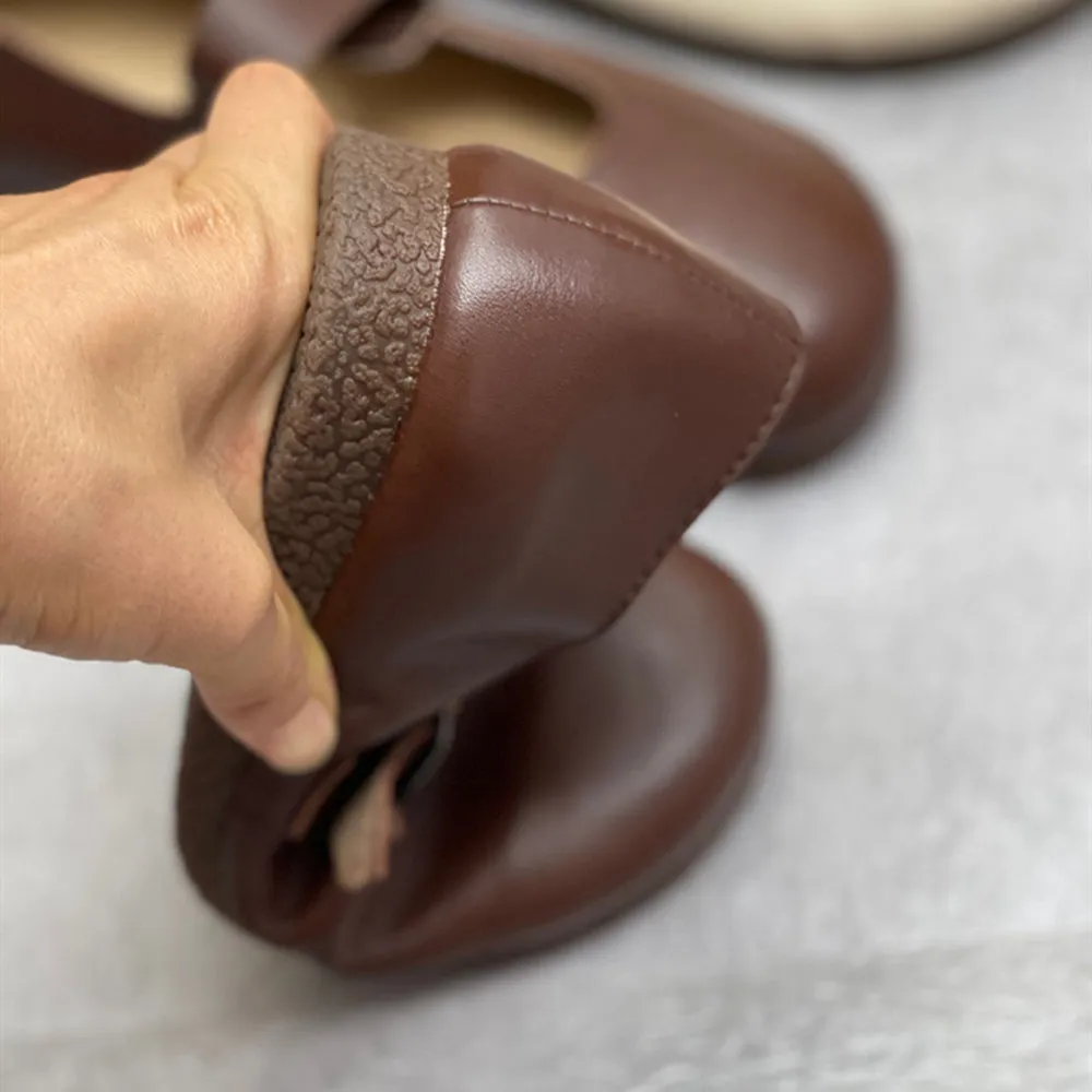 Flat Feet Shoes Shop Super Soft Slip-On Flat Pea Shoes