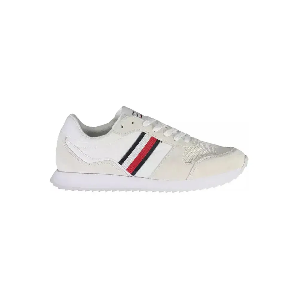 Benefits Of Casual Slip On Shoes Tommy Hilfiger Eco-Conscious White Sneakers With Logo Accent