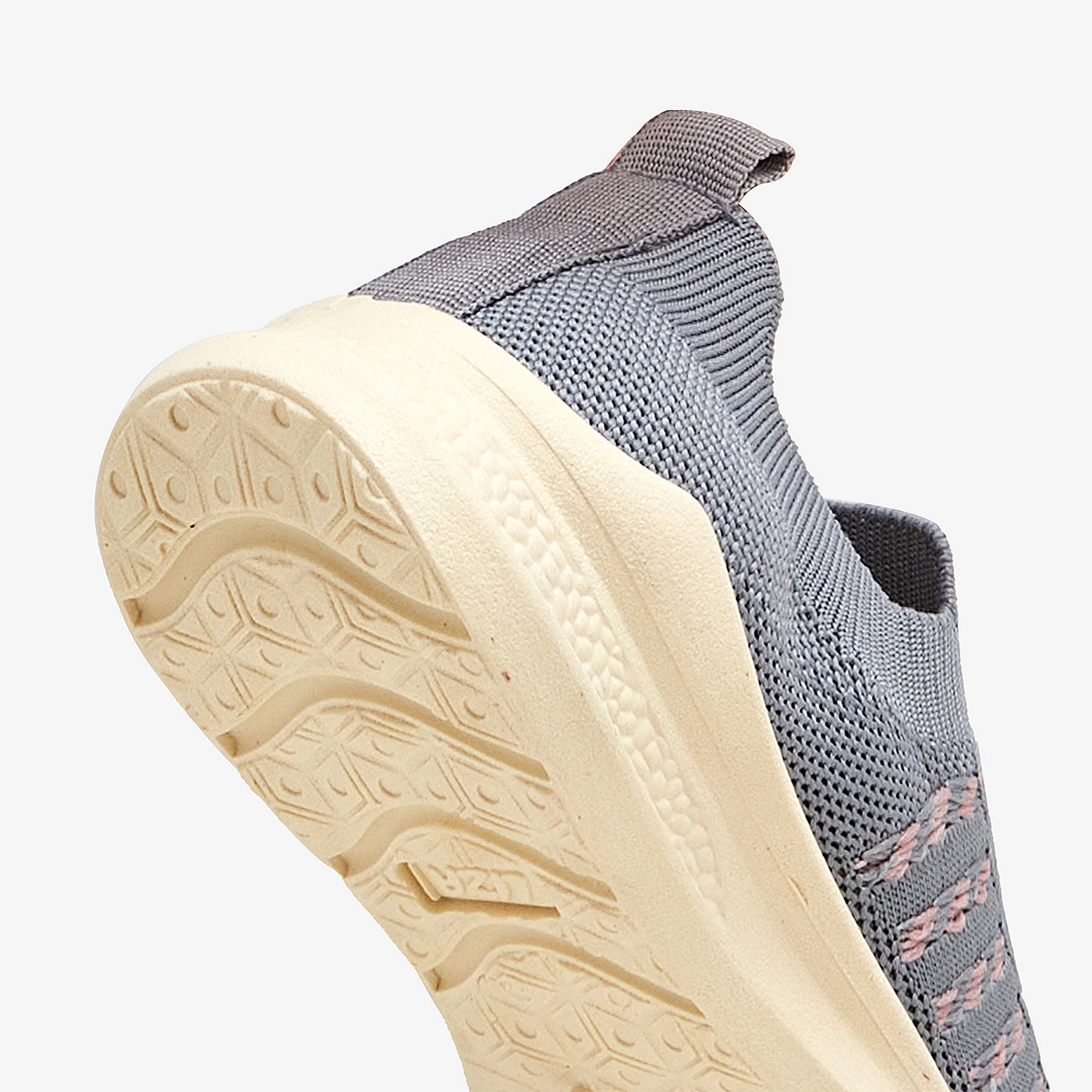 Sneakers With Rope Laces Girls Striped Slip-Ons