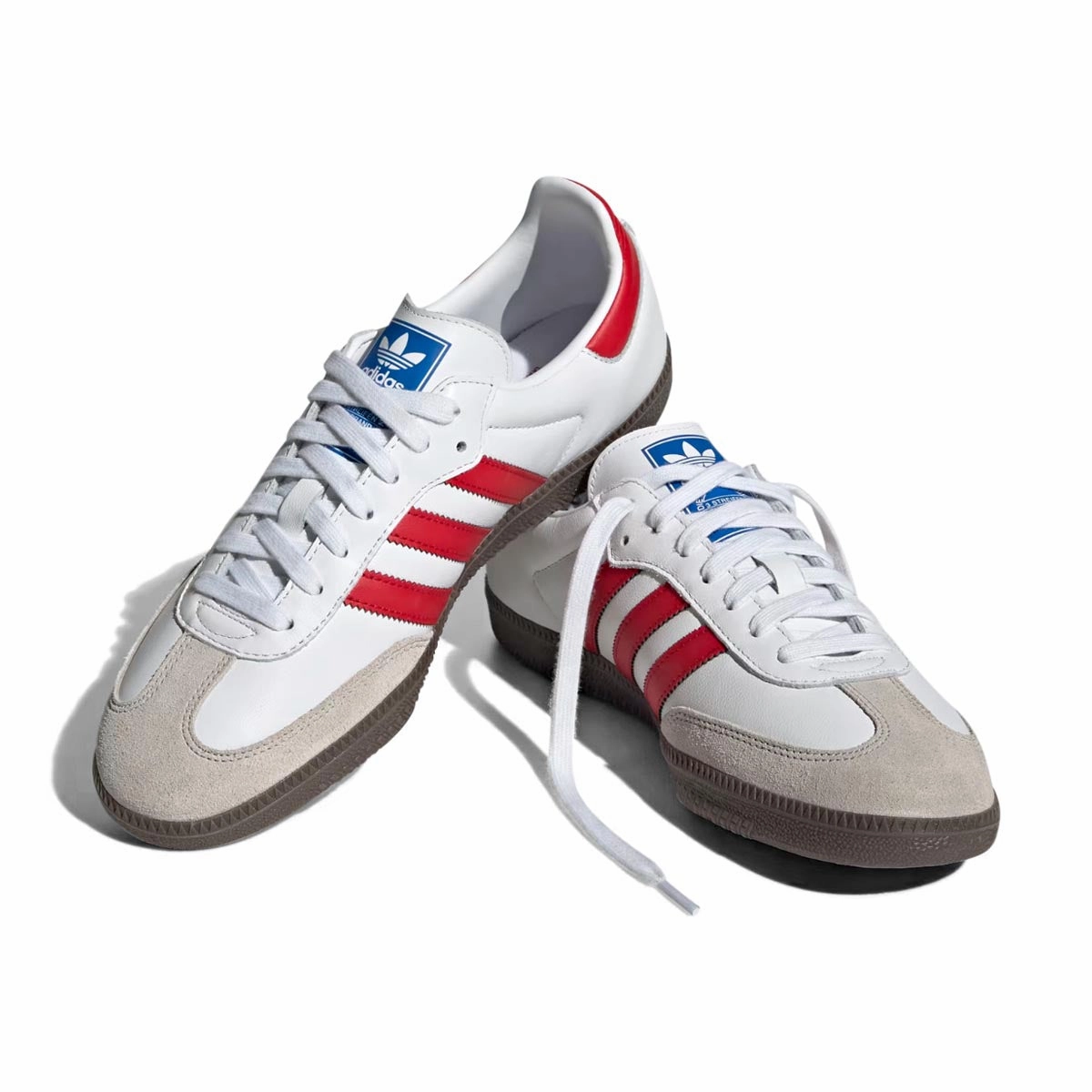 Adidas Sl72 Shoes Adidas Samba OG 'White Better Scarlet' Men's Shoes