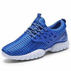 Men Athletic Sneakers Lace Up Breathable Running  Walking  Sport Shoes Best Running Shoes Marathon
