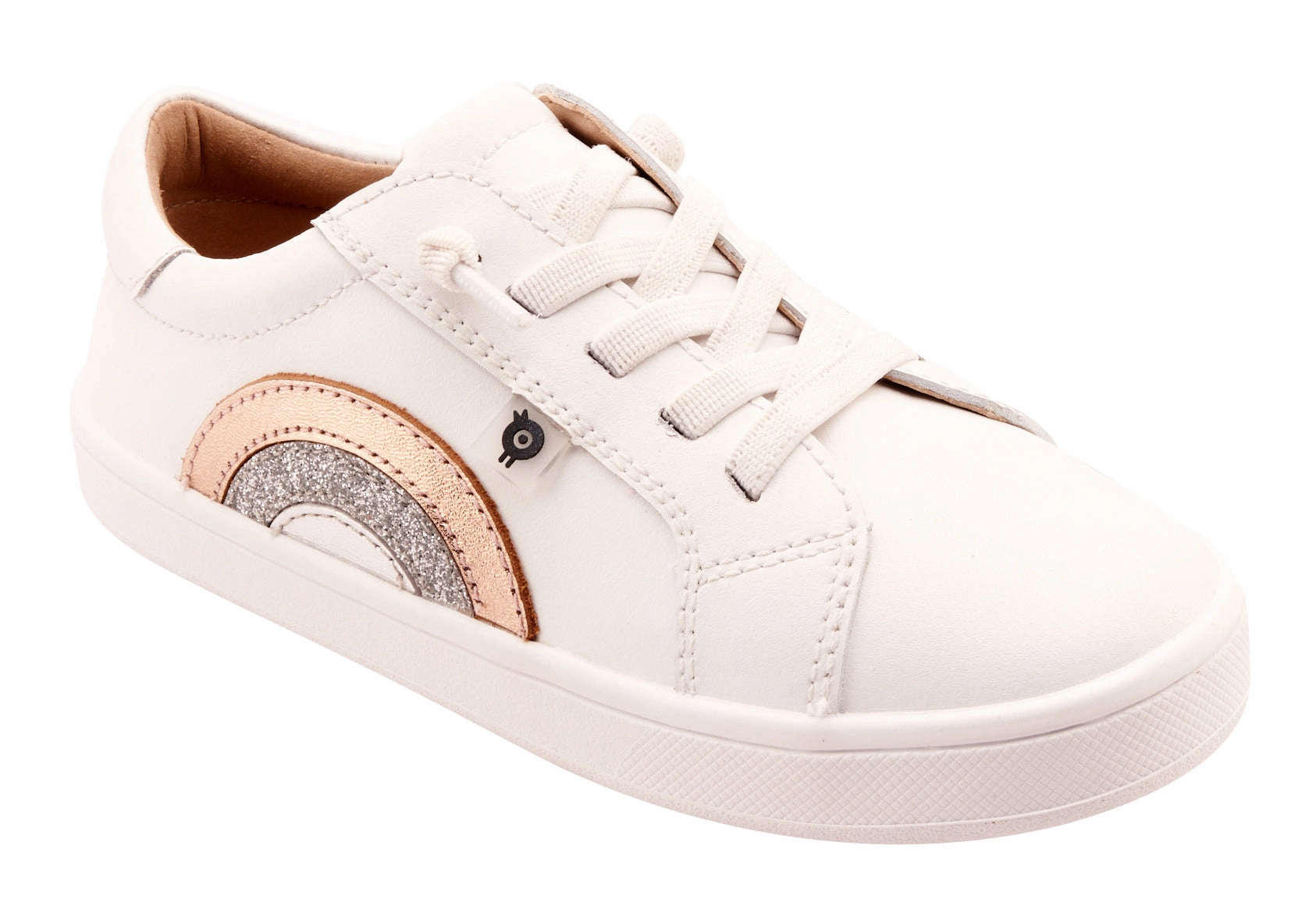 Old Soles Girl's 1010 Girl's Rainbow Jumpa Casual Shoes - Snow / Copper Casual Shoes Online Shop