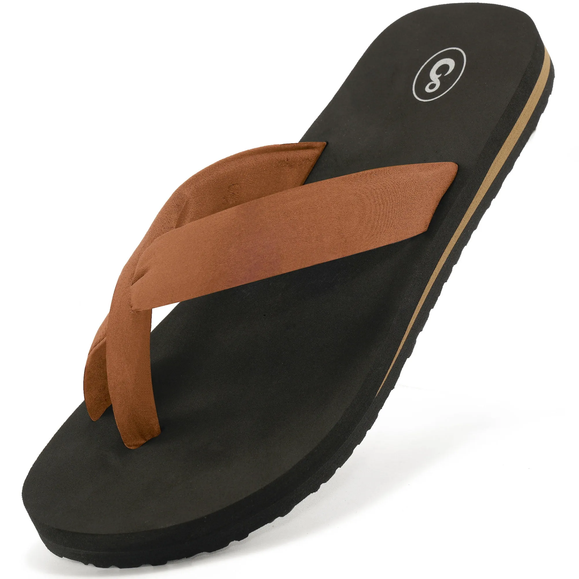 Velcro Flip Flops Ecetana Flip Flops for Women Comfort Lightweight Summer Beach Sandals Slip On Indoor Outdoor