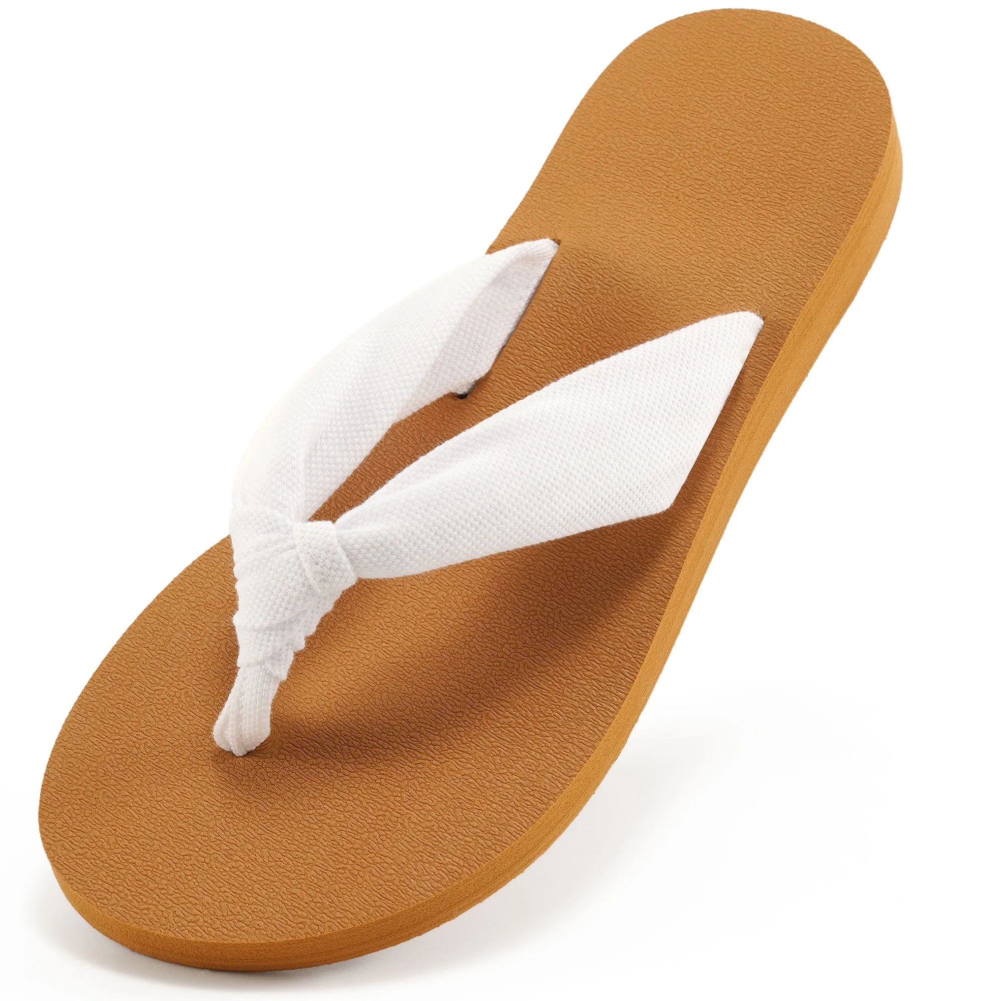 Decorate Your Own Flip Flops Ecetana Flip Flops for Women Comfort Yoga Mat Summer Beach Thong Sandals with Arch Support