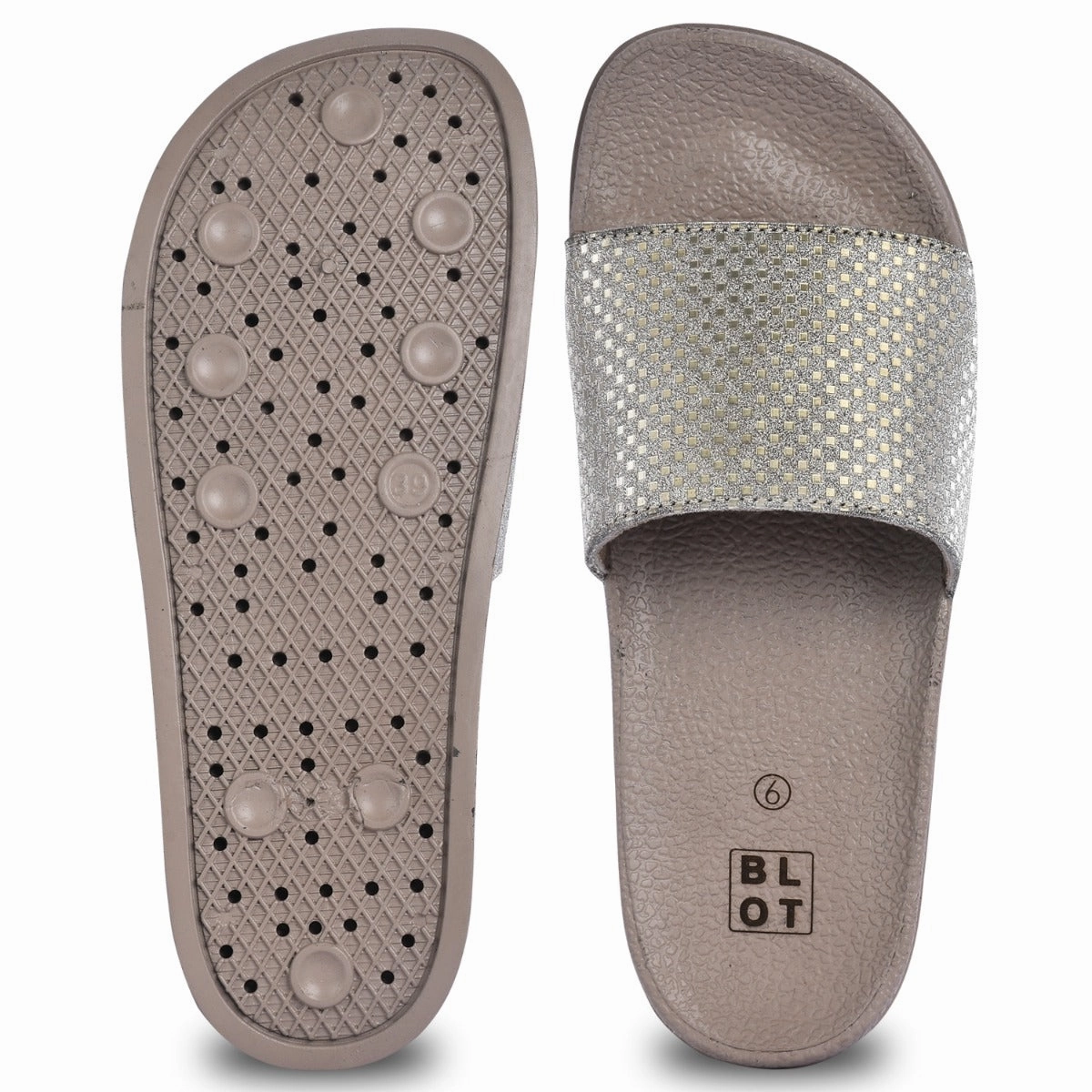 Paragon  K10908L Women Casual Slides | Stylish Sliders for Everyday Use for Ladies | Trendy & Comfortable Slippers with Cushioned Soles Sexy Toes In Flip Flops