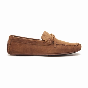Outfits With Loafers Edsel, Driving Shoes - Tan Suede | Blake Stitched | Summer Classics