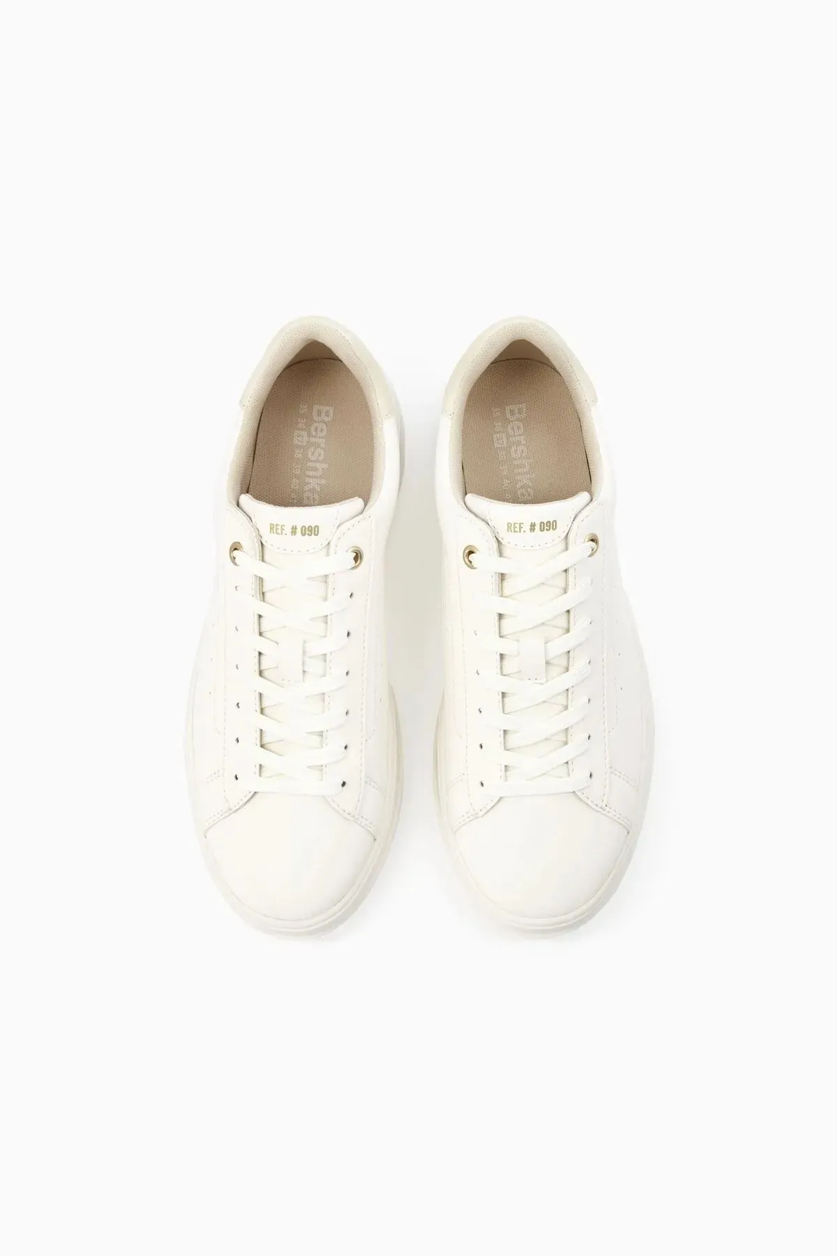 Bershka Women's Contrast Sneakers Emmitt Smith Sneakers