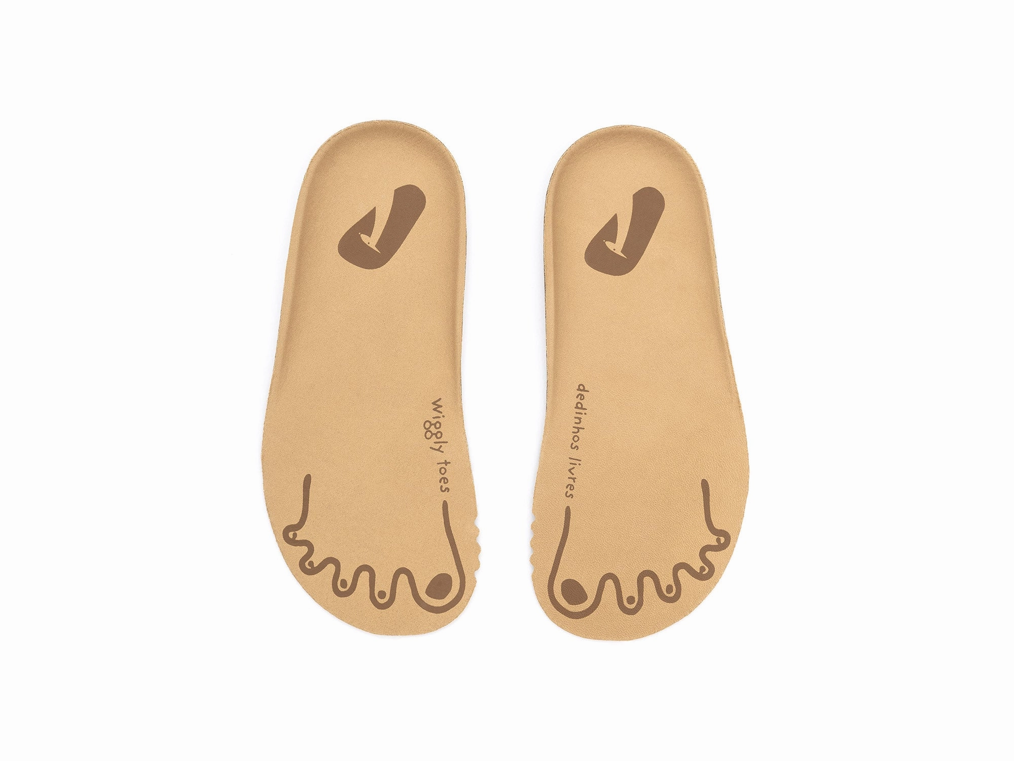 Comfy Flat Work Shoes Tip Toey Joey Boy's and Girl's Rambler Casual Shoes - Whisky