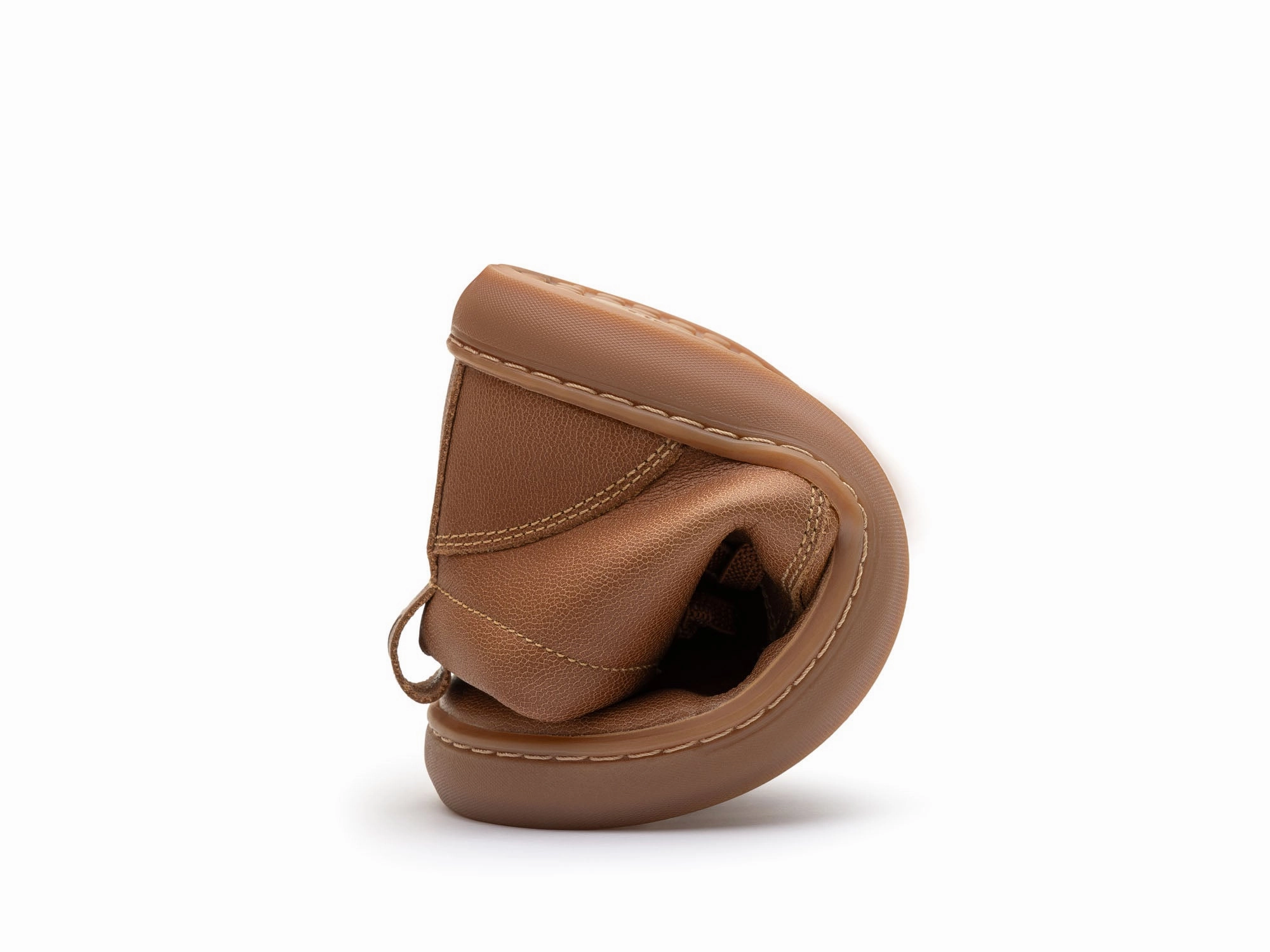 Cycling Shoes For Wide Flat Feet Tip Toey Joey Boy's and Girl's Rambler Casual Shoes - Whisky