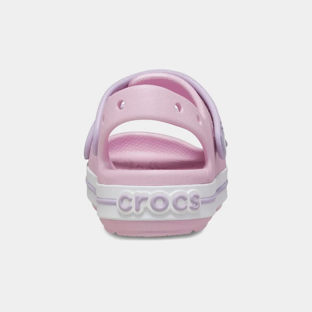 Sandals With A Buckle Crocs Kids' Crocband Cruiser Sandal - Pink   Lavender