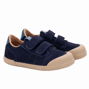 Professional Flat Shoes Igor Boy's and Girl's Tennis Suede Shoes - Marino