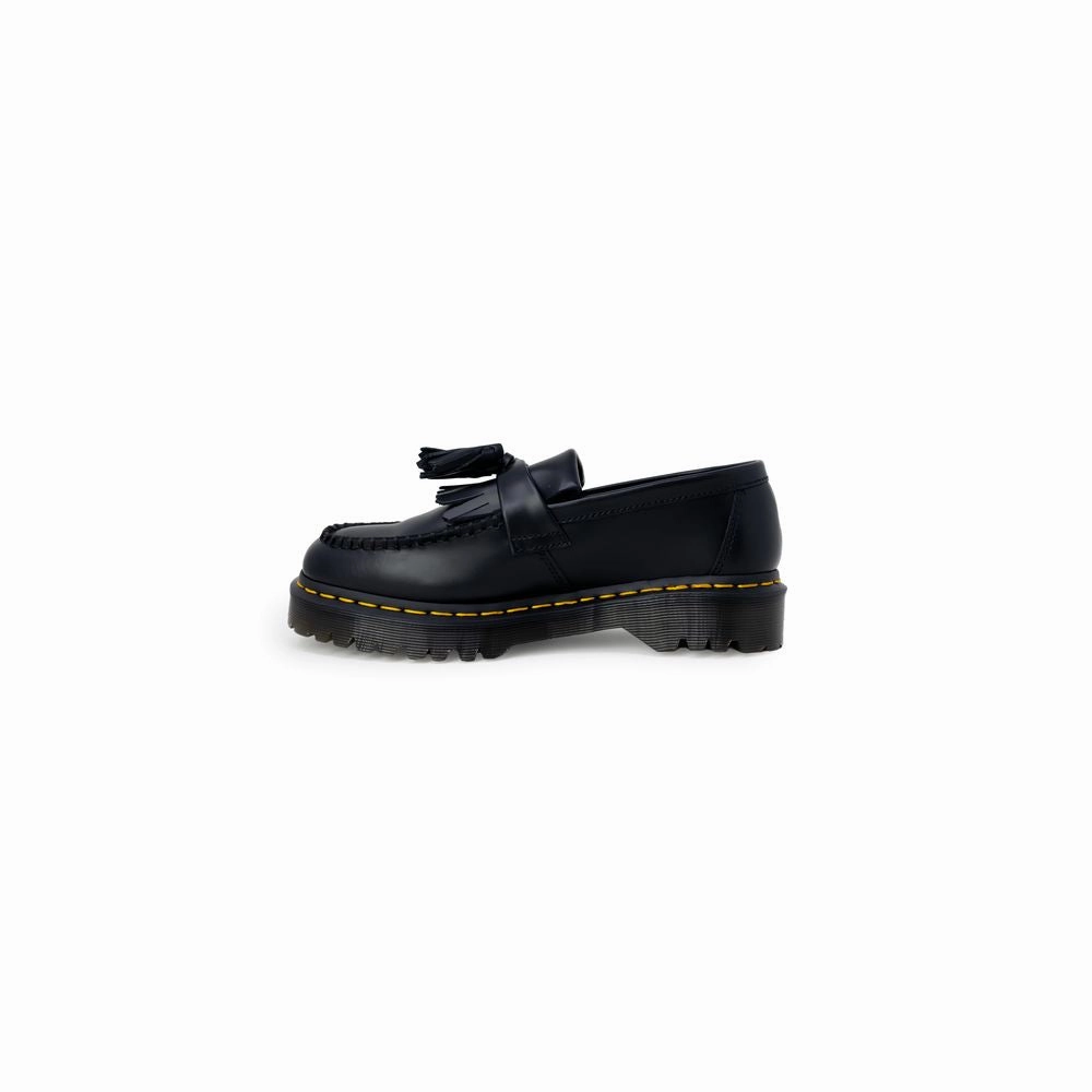 Brushed Leather Loafers Dr. Martens Black Leather Lace-Up Boots