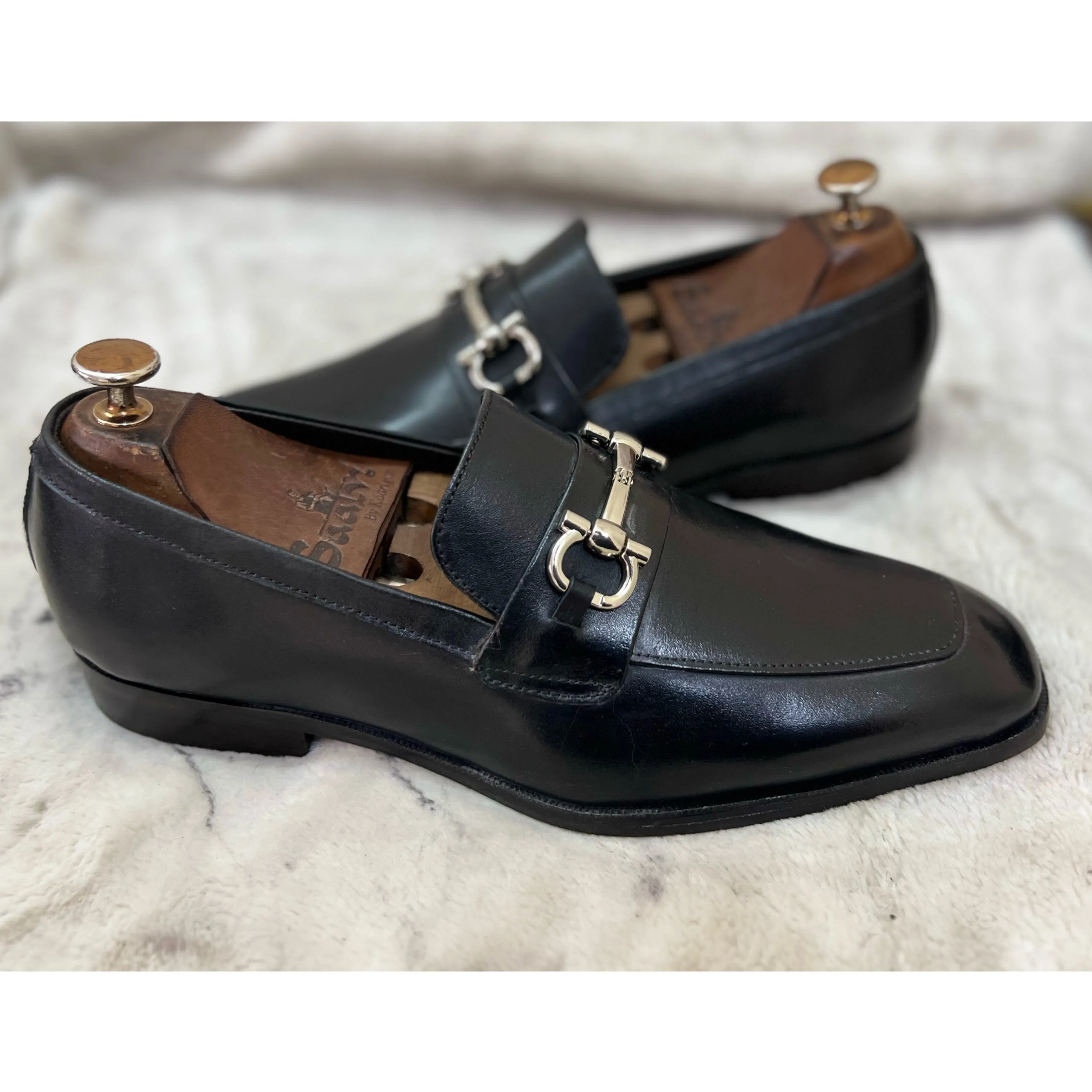 Black Horsebit Loafers Water Loafers