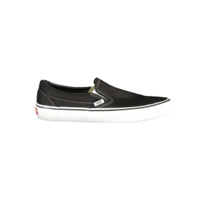 On Shoes Casual Wear Vans Black Polyester Men Sneaker