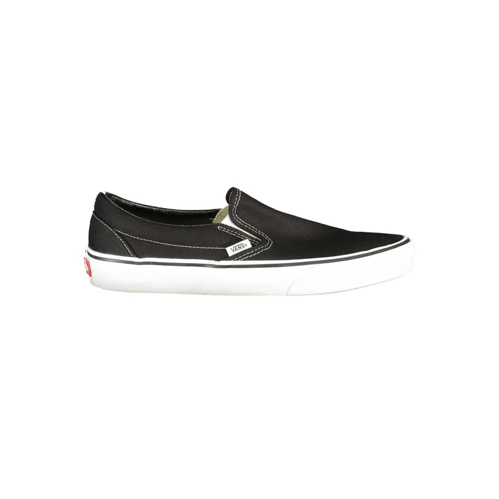 Vans Black Polyester Men Sneaker Double Wide Casual Shoes