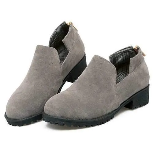 Women Shoes Comfortable Casual Slip On Zipper Loafers Ralph Lauren Loafers