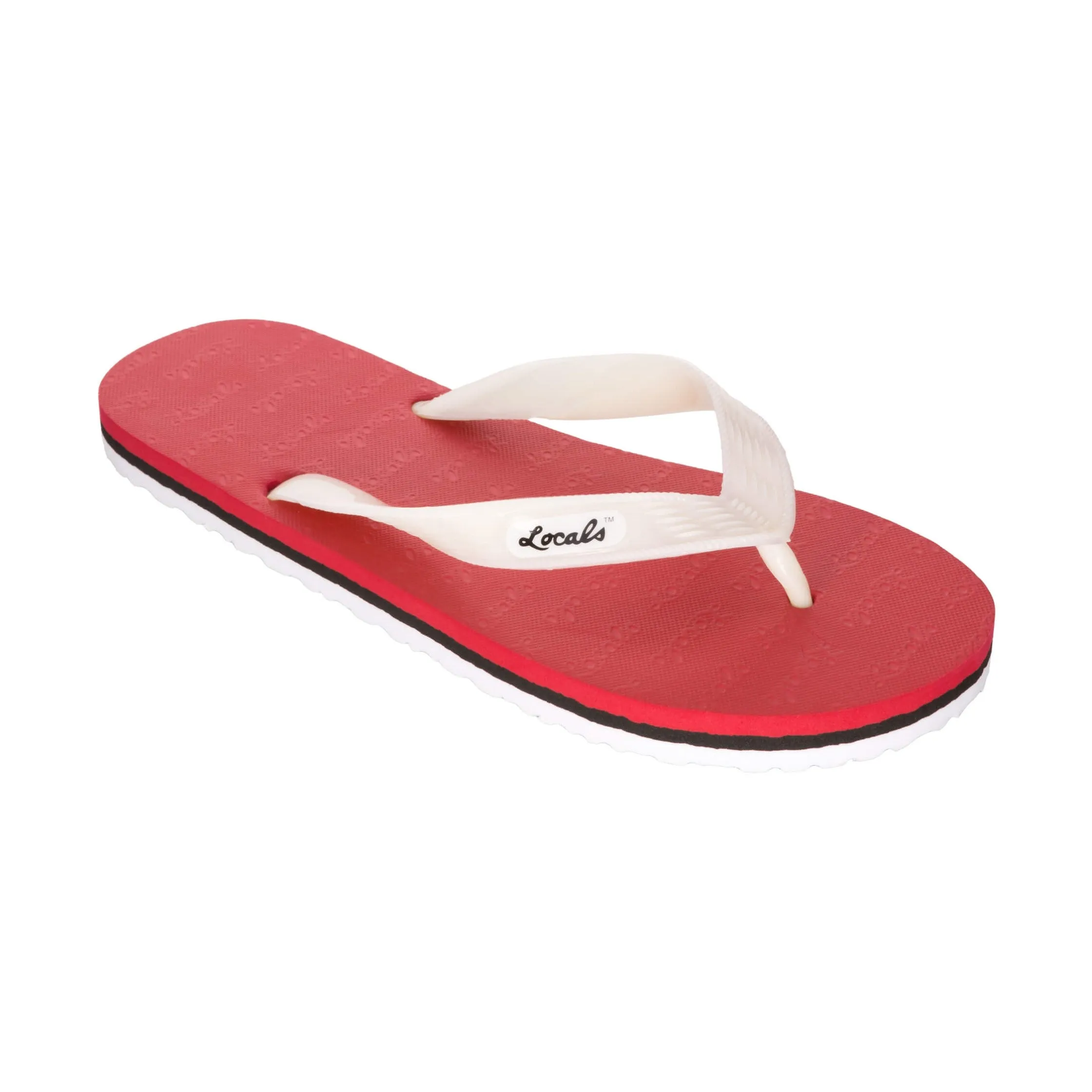 Women's Red Slippah Havana Flip Flops