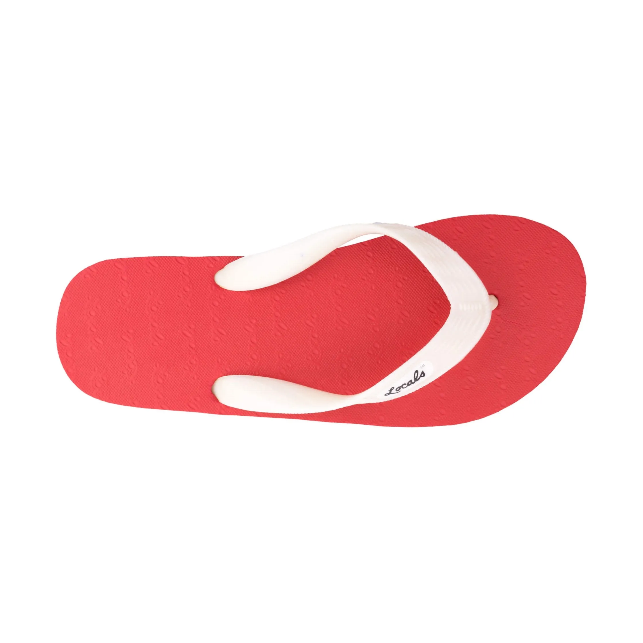 The Dress Flip Flops Women's Red Slippah
