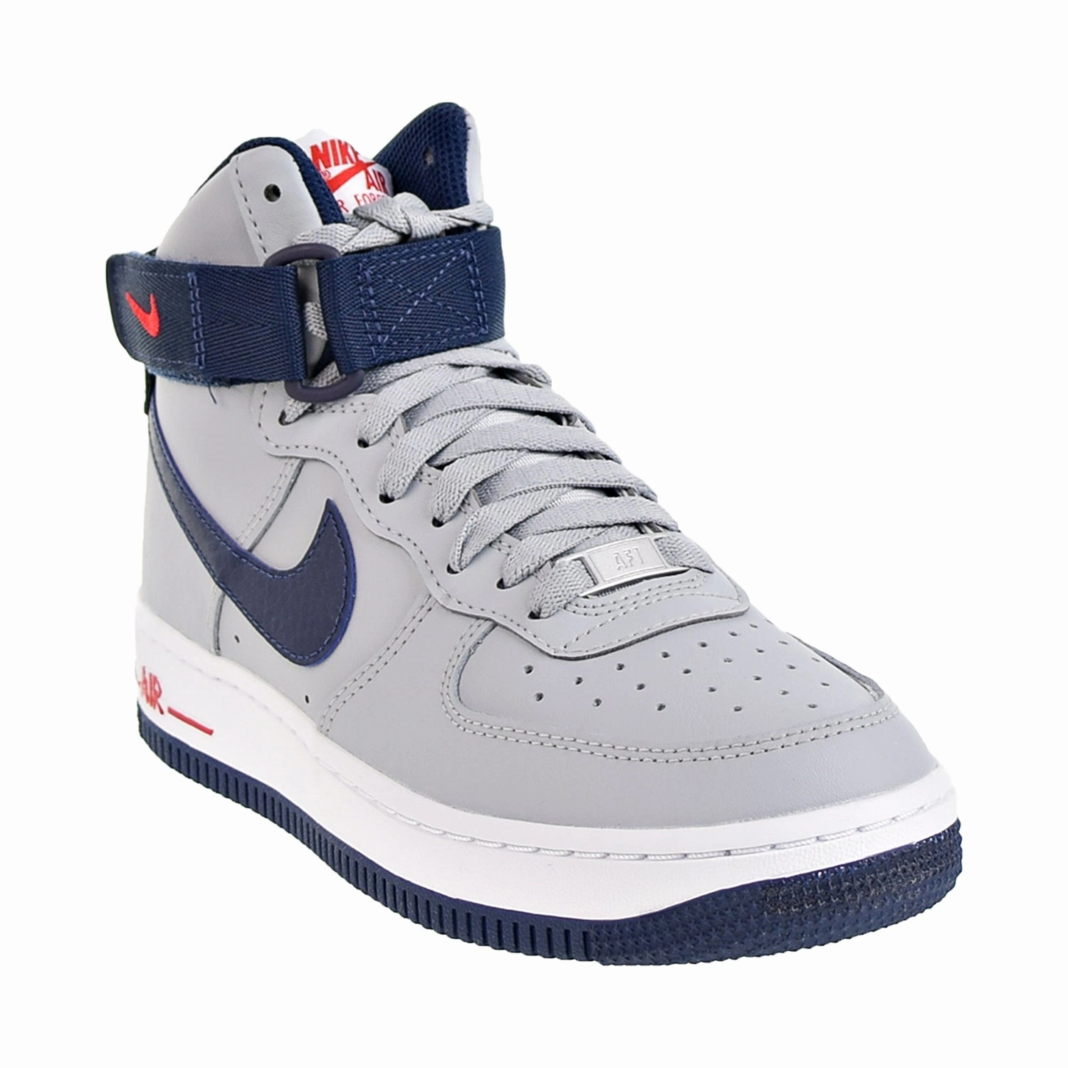 Nike Air Force 1 High QS "New England" Women's Shoes Wolf Grey-College Navy Asics Gel Nimbus 27 Shoes