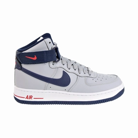 Nike Air Force 1 High QS "New England" Women's Shoes Wolf Grey-College Navy Asics Shoes For Gym Training