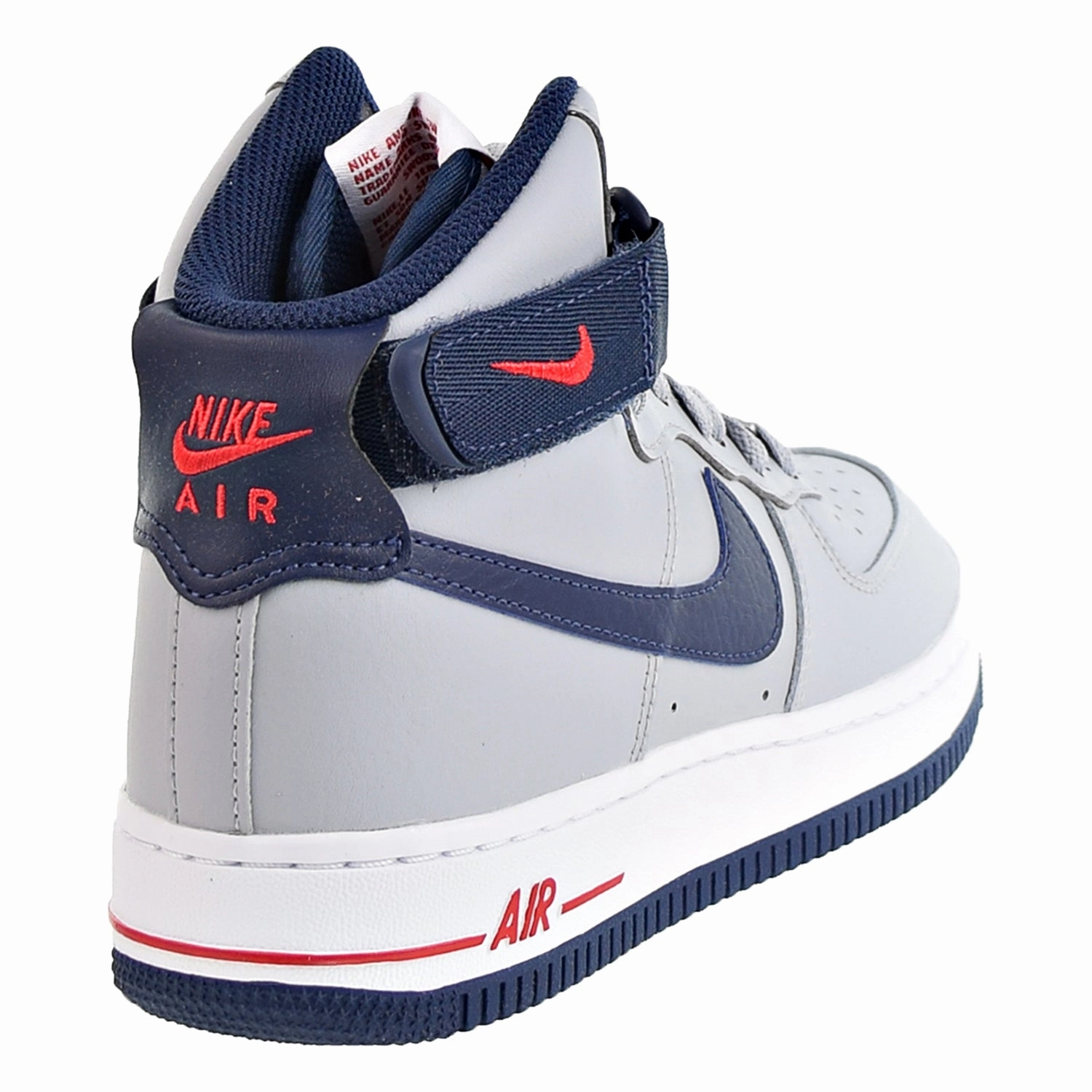 Nike Air Force 1 High QS "New England" Women's Shoes Wolf Grey-College Navy Field Hockey Turf Shoes Asics