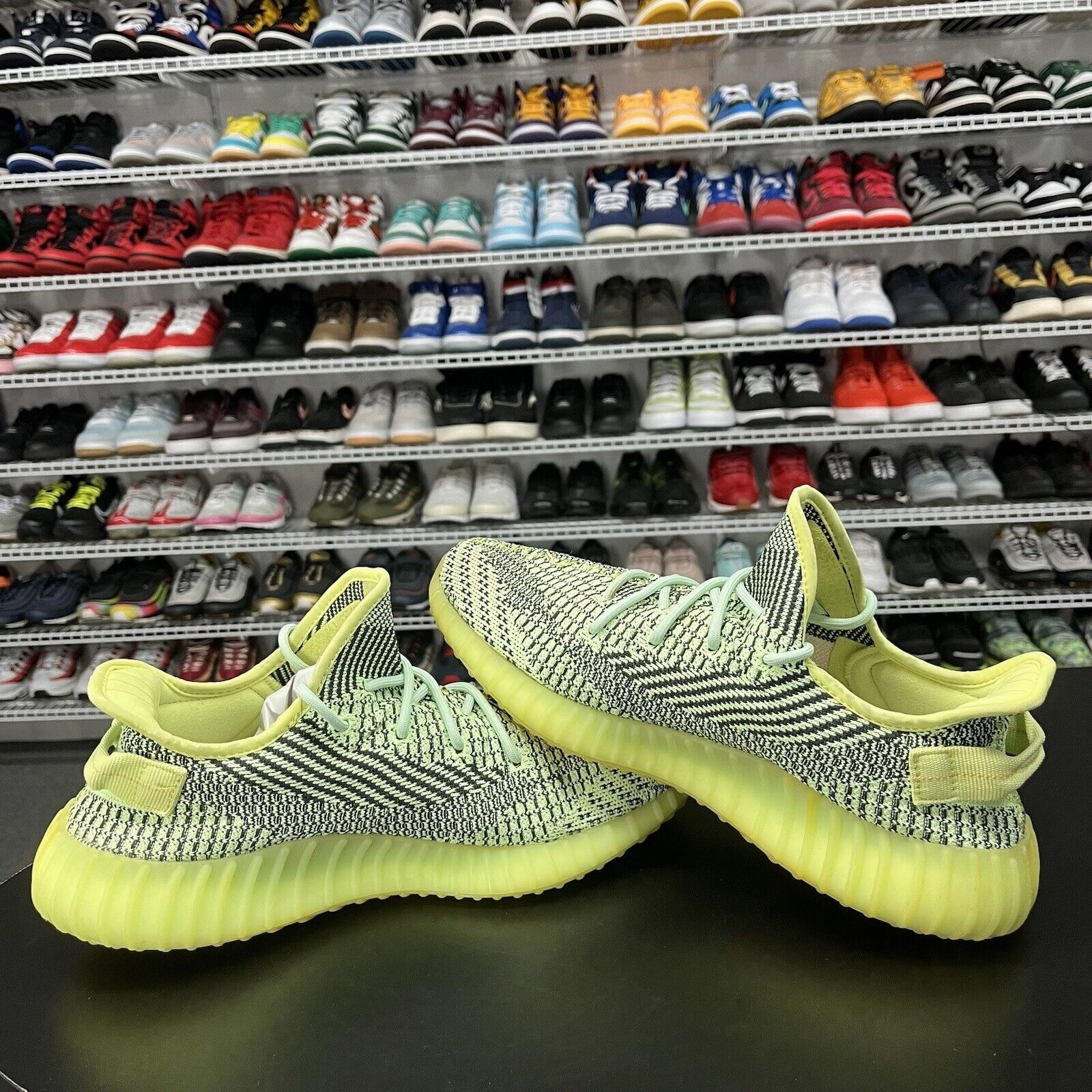 Adidas Yeezy Boost 350 V2 Yeezreel Non-Reflective FW5191 Men's Size 11 Adidas Shell Shoes Toe