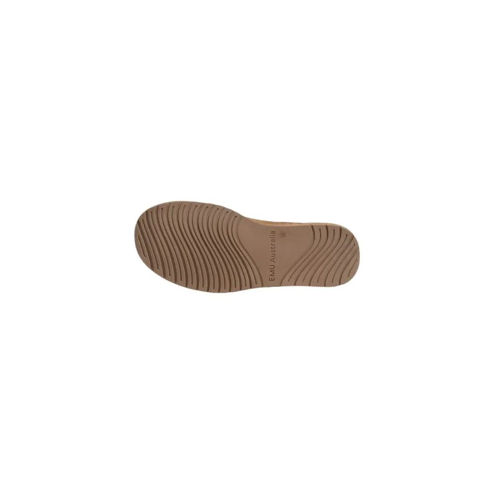 EMU Australia Brown Suede Leather Slippers Pack Of Slippers