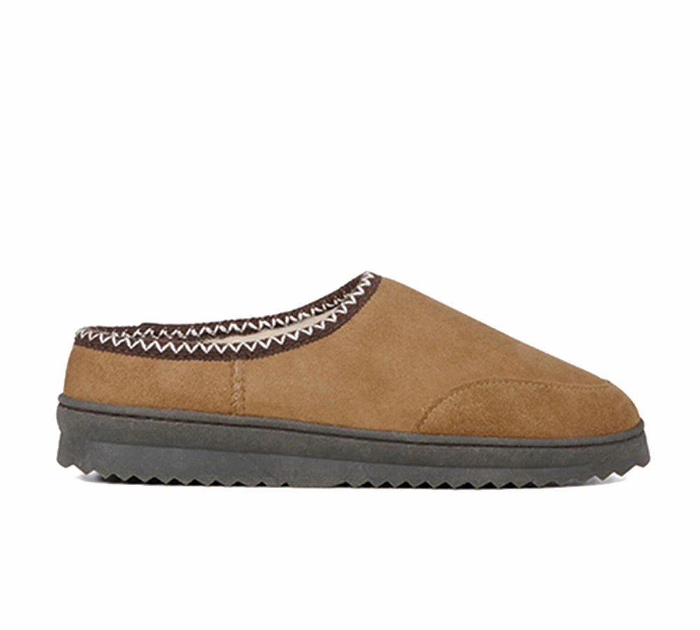 Acorn House Slippers EMU UGG Slippers Australian Made Sheepskin Wool Scuff Platinum Outback