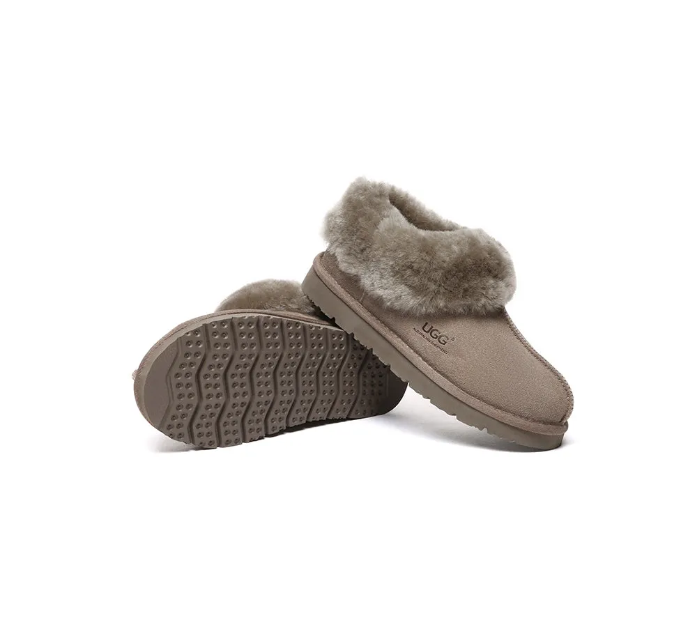 Reddit Best Slippers AUSTRALIAN SHEPHERD UGG Slippers Sheepskin Wool Ankle Homey Special