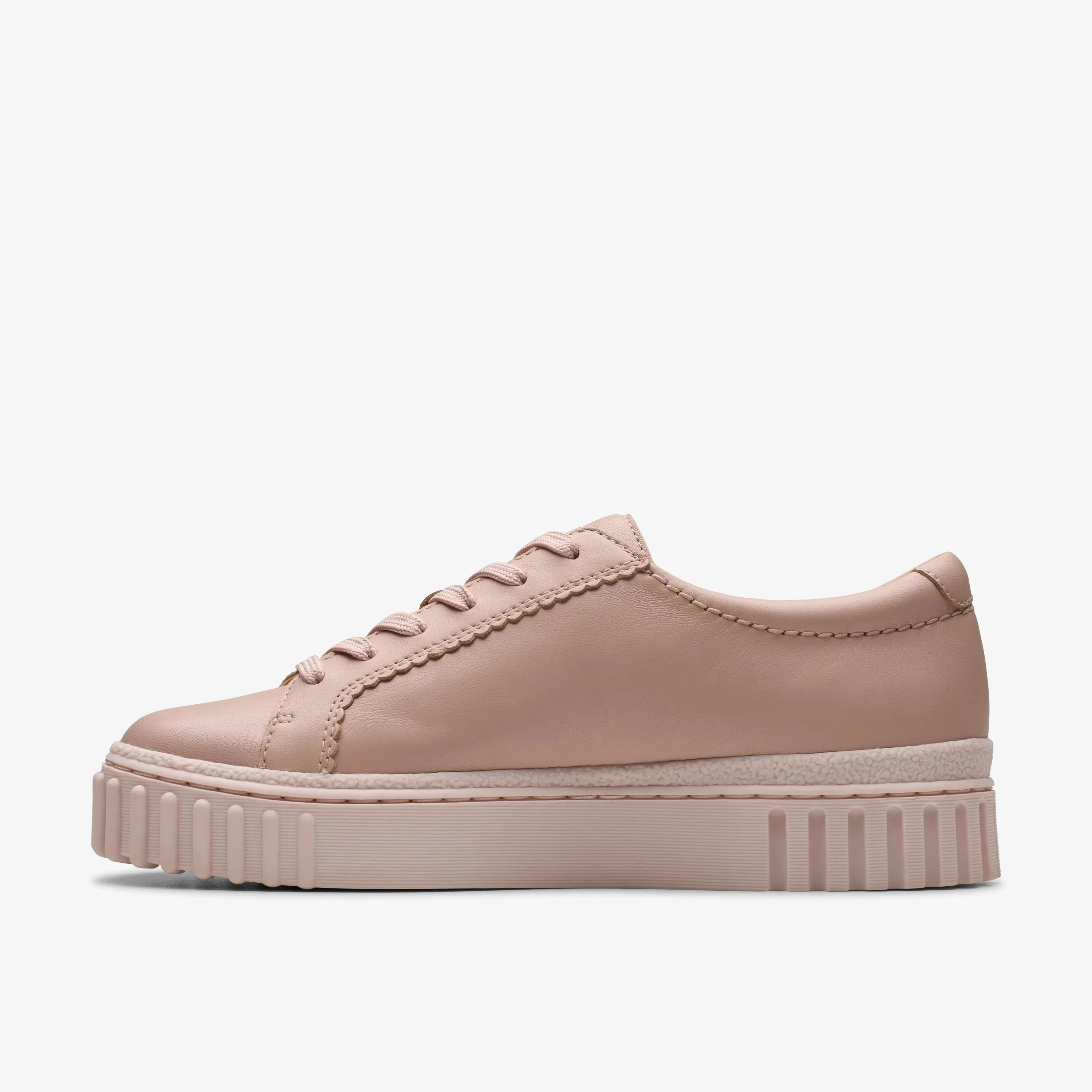 CLARKS | CASUAL SHOES | WOMEN | MAYHILL WALK LIGHT PINK LEATHER Casual Eva Shoes