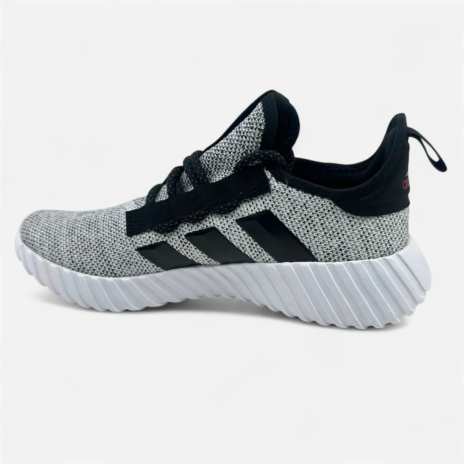 Daily Running Shoes Adidas Kaptir 3.0 White Core Black Scarlet Mens Athletic Sneaker