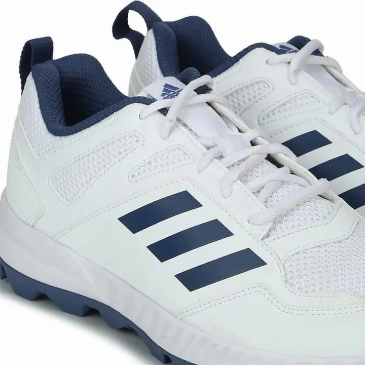 Adidas Cri Rise White/Blue Cricket Shoes Adidas Golf Shoe Bags