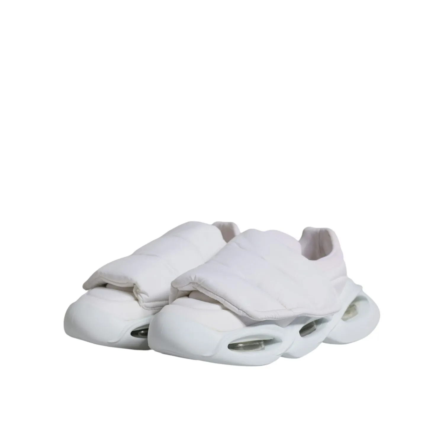 Old Reebok Sneakers Dolce & Gabbana White Padded Fabric Low Top Sneakers Shoes